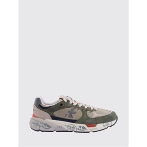 Premiata Men Mase Premiata Suede And Mesh Sneakers